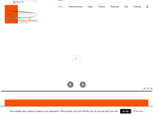 Tablet Screenshot of powerboatsgaldana.com